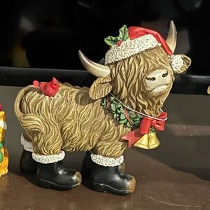 Festive Animal Figurine Set - Multicolor